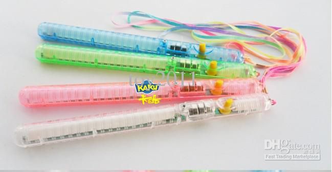 60pcs lots 4 Color LED Flashing Glow Wand Light Sticks ,LED Flashing light up wand novelty toy