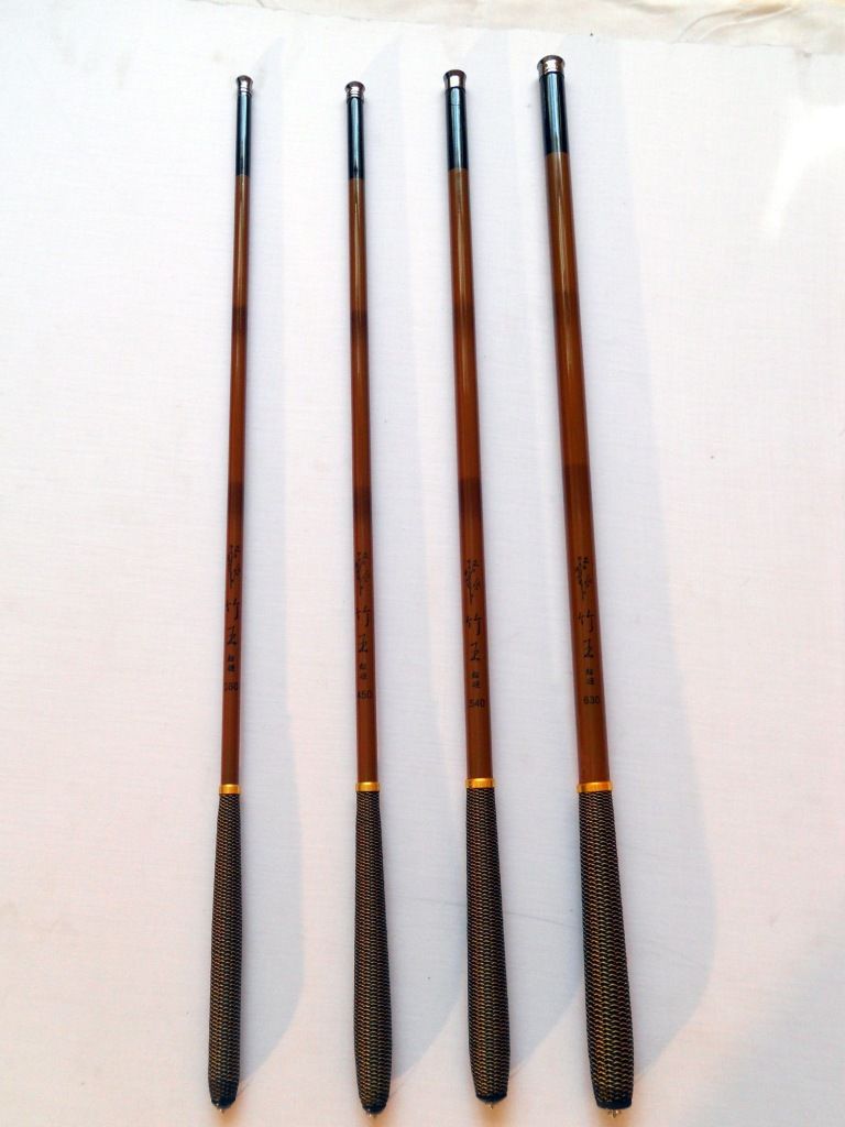 

3.6-7.2m fresh water carbon telescope green bamboo colour fishing rod