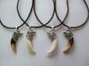 silver wolf tooth necklace