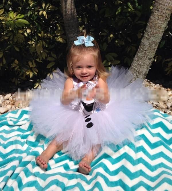 Acquistare Nuovo Arrivano Congelati Ragazze Vestire Olaf Bianco Personalizzato  Vestiti Neonata Bambini Tutu Vestito Gonne Bambini Festa Di Halloween Di  Natale JL 991 Economico | Consegna Veloce E Qualità | It.Dhgate