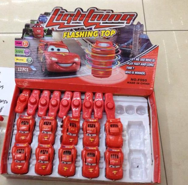 electronic spinning top toy