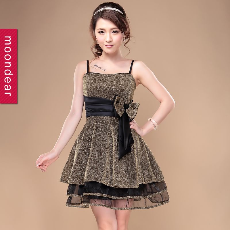 long party dresses for short ladies