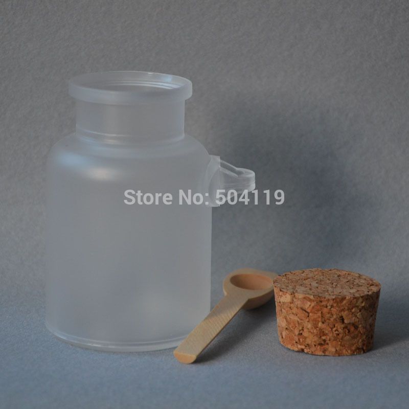 200g Bath Salt ABS Bottle, 200ml Powder Plastic Bottle, Bath Salt