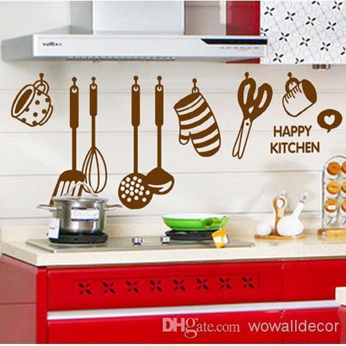 Kitchen Tiles Stickers happy kitchen ware wall stickers home decoration tile sticker Kitchen Tiles Stickers happy kitchen ware wall stickers home decoration tile sticker