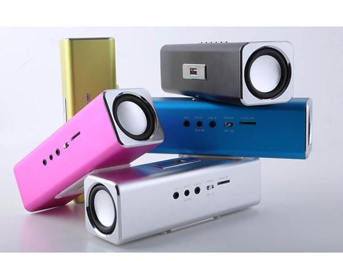 2019 2014 Music Angel Speaker Audio Box FM MP3 Player U Disk Micro SD
