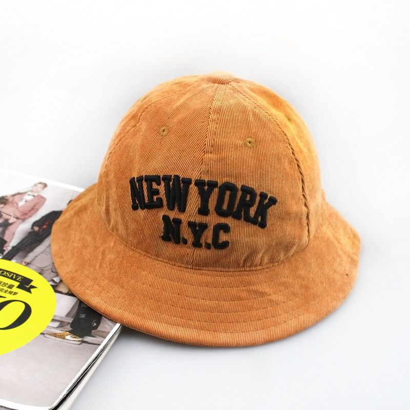 2014 Winter Corduroy Bucket Hat Brand Casual Nyc Elegant Hat Boonie Dome Basin Hat Bob Chapeau