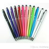 High Quality 2 in 1 Stylus Touch Pen Colorful Crystal Capacitive Touch Pen For Mobile Cell Phones