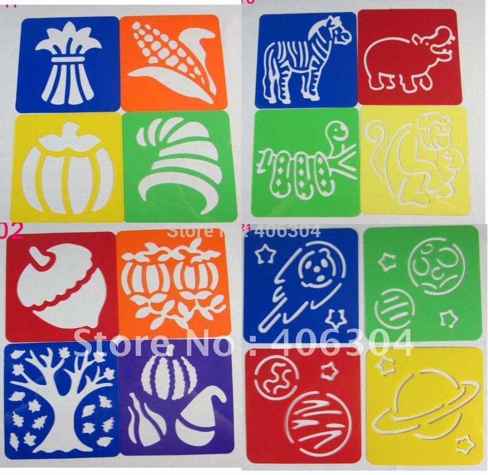 2019 art stencil children drawing stencils tracing pictures drawing