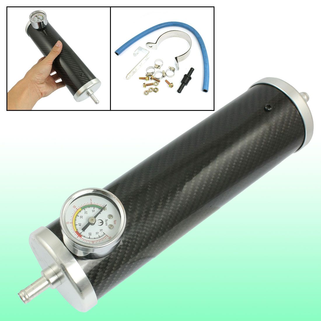 2018 Auto Car Vacuum Power Brake Booster Assist Master Cylinder Black