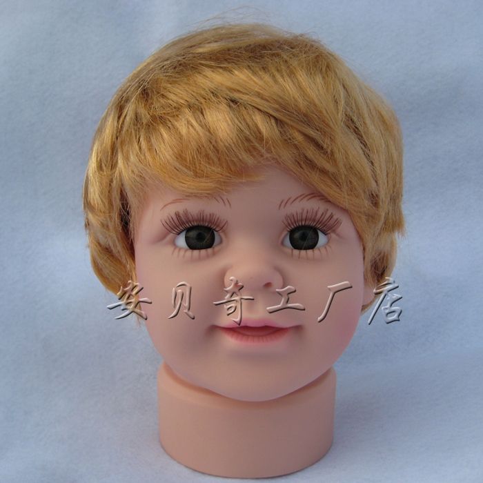 2019 HOT SALE!mannequin Dummy Head,Realistic Plastic Child Mannequin