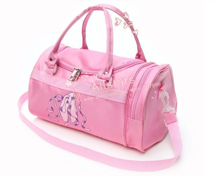embroidered ballet bag