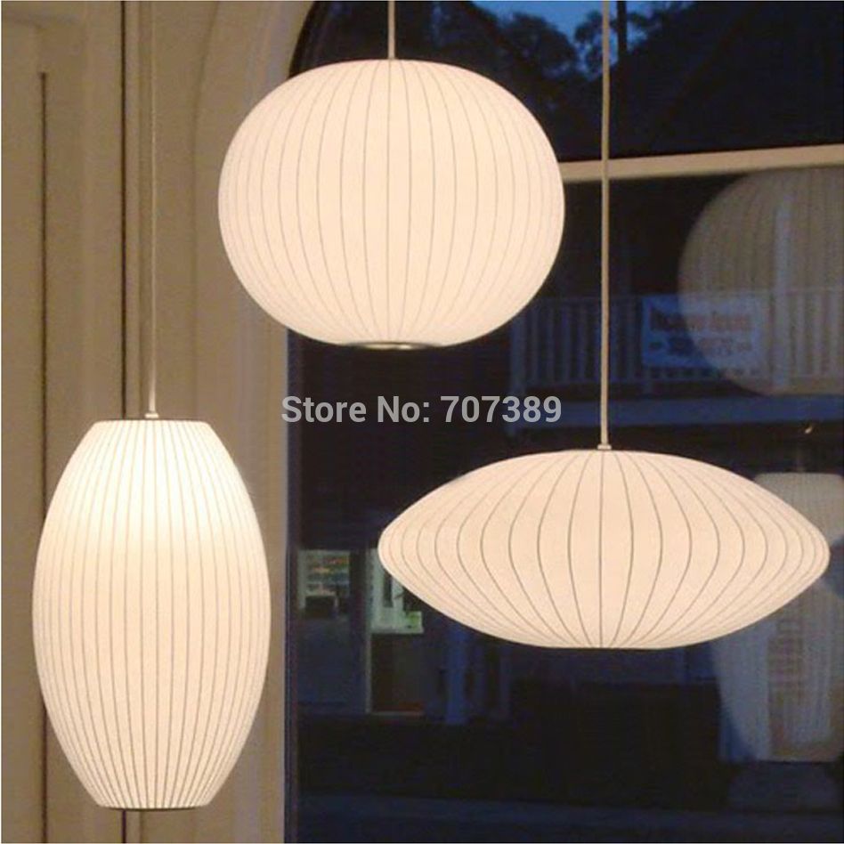 Japanese Tatami Style F L O S Bubble Saucer Lantern Artificial Silk Japanese Tatami Style F L O S Bubble Saucer Lantern Artificial Silk Pendant Light By George Nelson 1m Cord E27 3 Lamp Ceiling