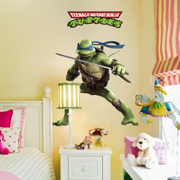 Teenage Mutant Ninja Turtles Cartoon Wall Decor Decal Removable