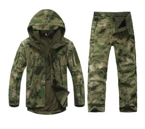 Free Shipping 1 Suit Waterproof Camouflage Hunting Clothing Camo Suit,Camping Hiking Fishing Hunting Camo Jacket Hunting Pants