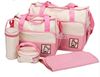 Groothandel-5 stks / partij Multi Functie Grote Baby Tote Schouder Luier Nappy Fashion Mammy 7 kleurentas