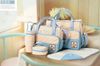 Wholesale-5PCS/lot Multi Function Large Baby Tote Shoulder Diaper Nappy Fashion Mammy 7 Color Bag