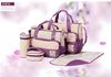 Wholesale-5PCS/lot Multi Function Large Baby Tote Shoulder Diaper Nappy Fashion Mammy 7 Color Bag