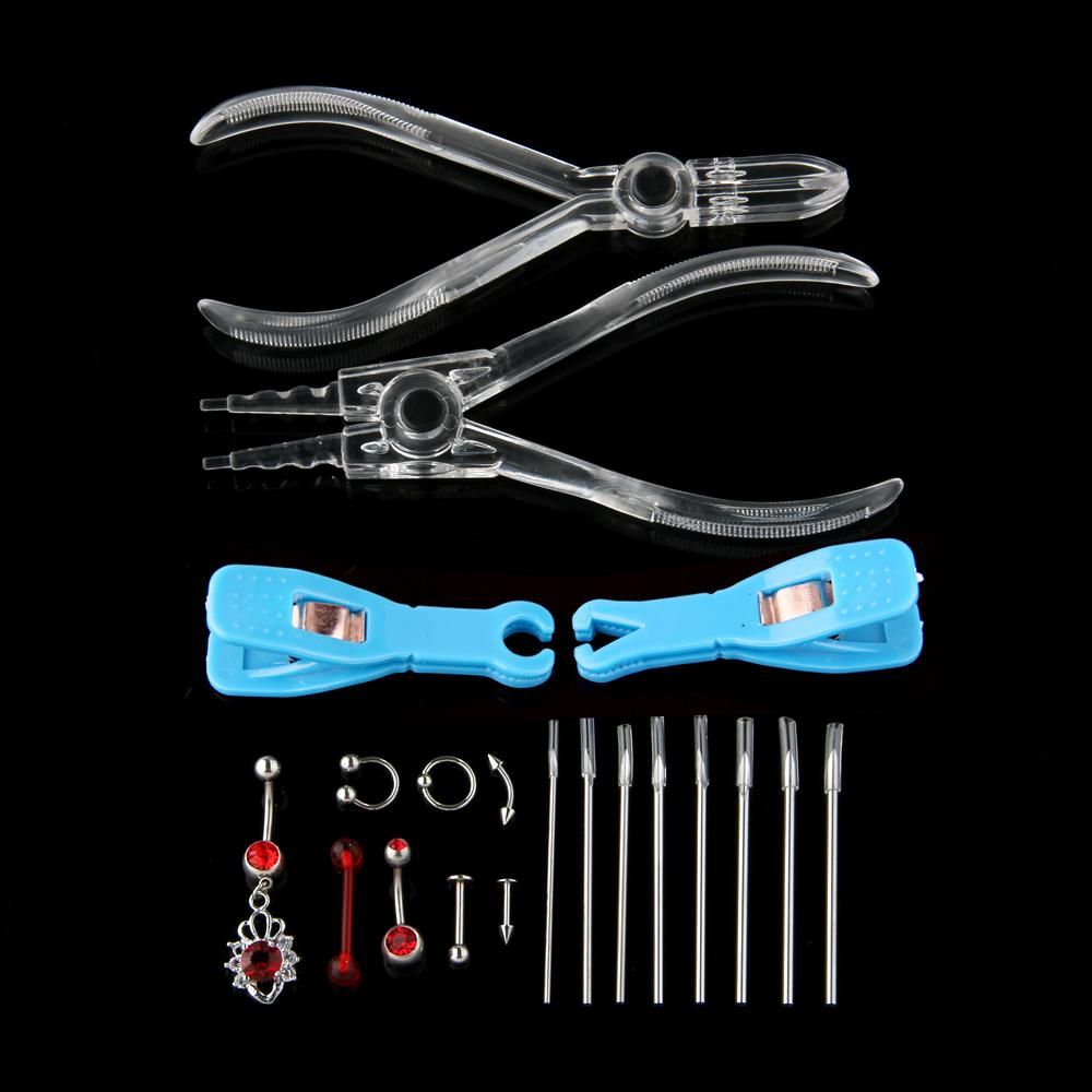 Stainless Steel Rhinestone Body Navel Belly Ball Piercing Jewelry