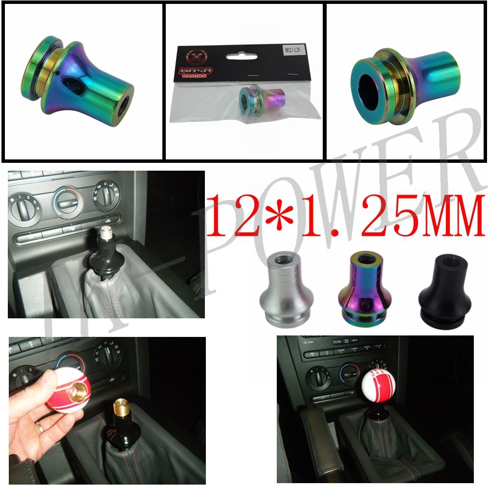 Unversal Manual Auto Car Reverse Lockout Lever Adapter Shift Knob Boot