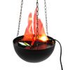 Оптово-Хэллоуин Электрический жарие Смешные Поддельные пожарные Корзина Flammen Lampe Праздники 20 * 20см