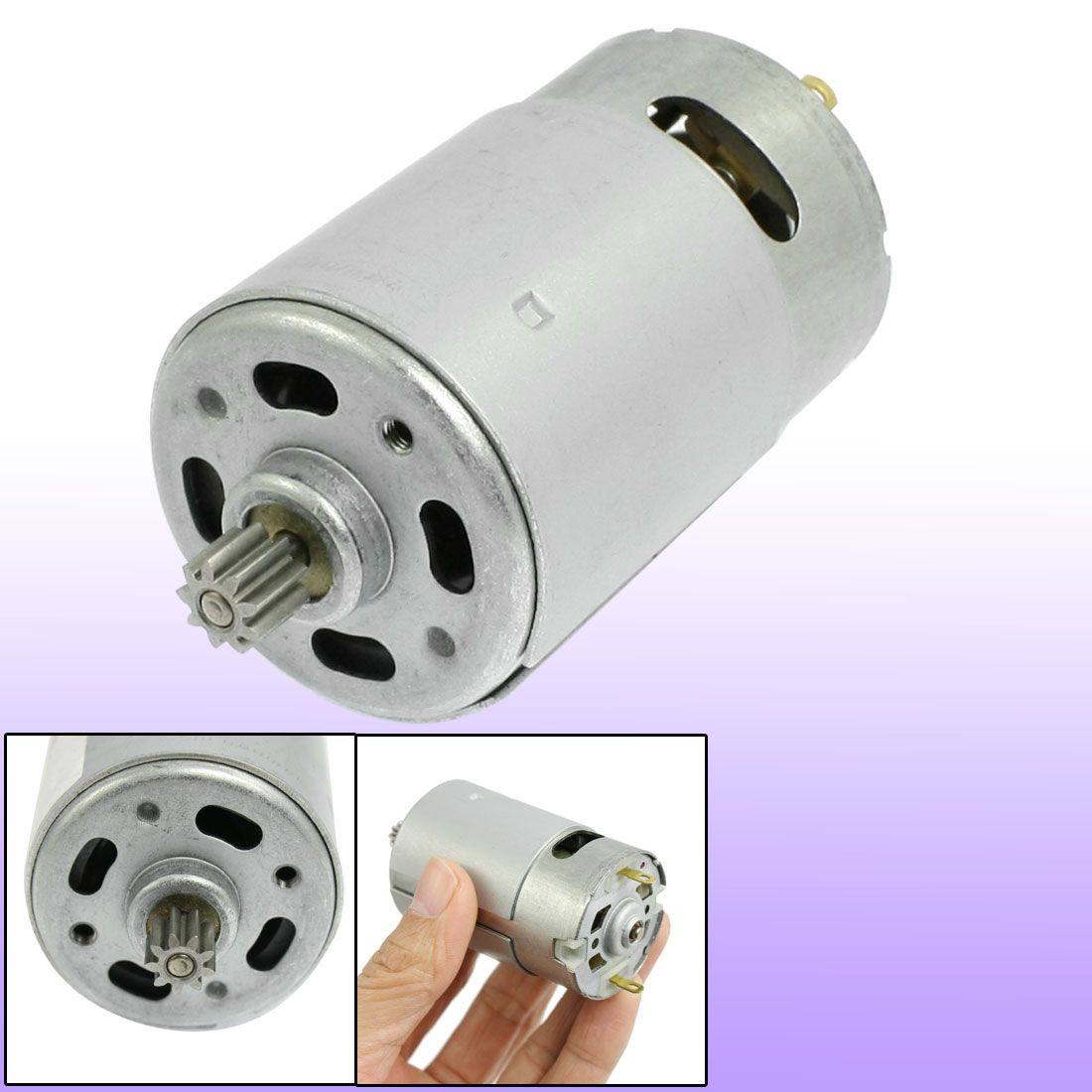 2019 DC 18V 9 Teeth Shank Gear Motor Replacement For Rechargeable