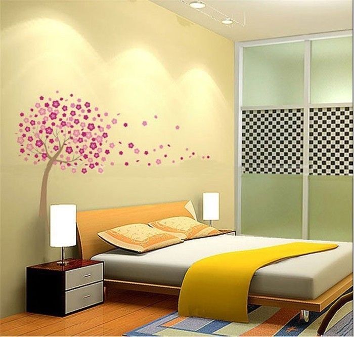 Compre 2015 Nueva Llegada Cerezo Flor Árbol Rama Calcomanías Niños Bebé