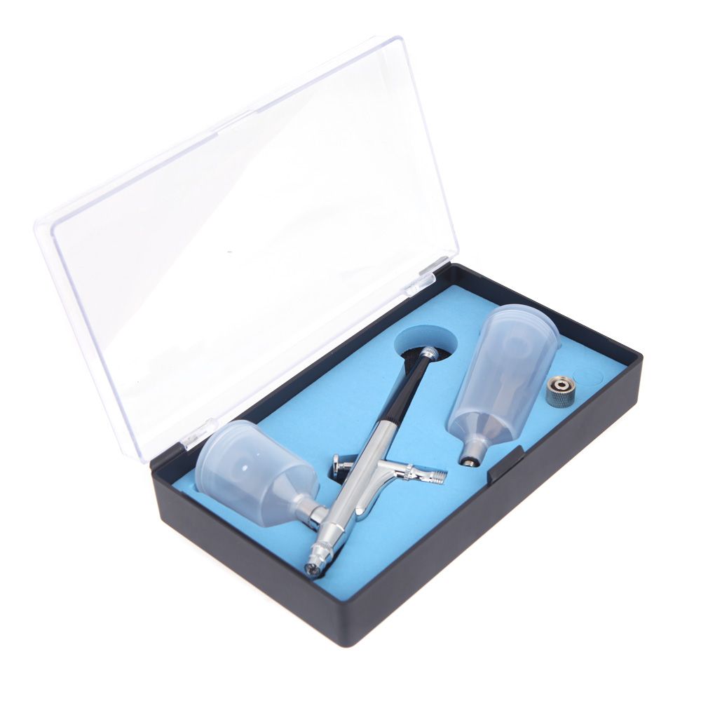 Wholesale Airbrush Kit 0.3mm Gravity Feed Dual Action Spray Gun Air Brush Set For Body Paint