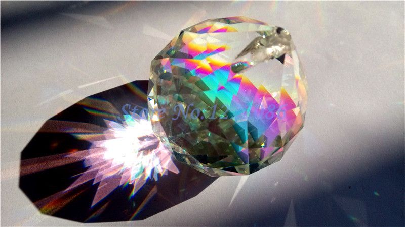 2018 40mm Ab Color Faceted Crystal Ball Chandelier 2018 40mm Ab Color Faceted Crystal Ball Chandelier Prism Sun Catcher From Tofcrystal 102 52 Dhgate Com