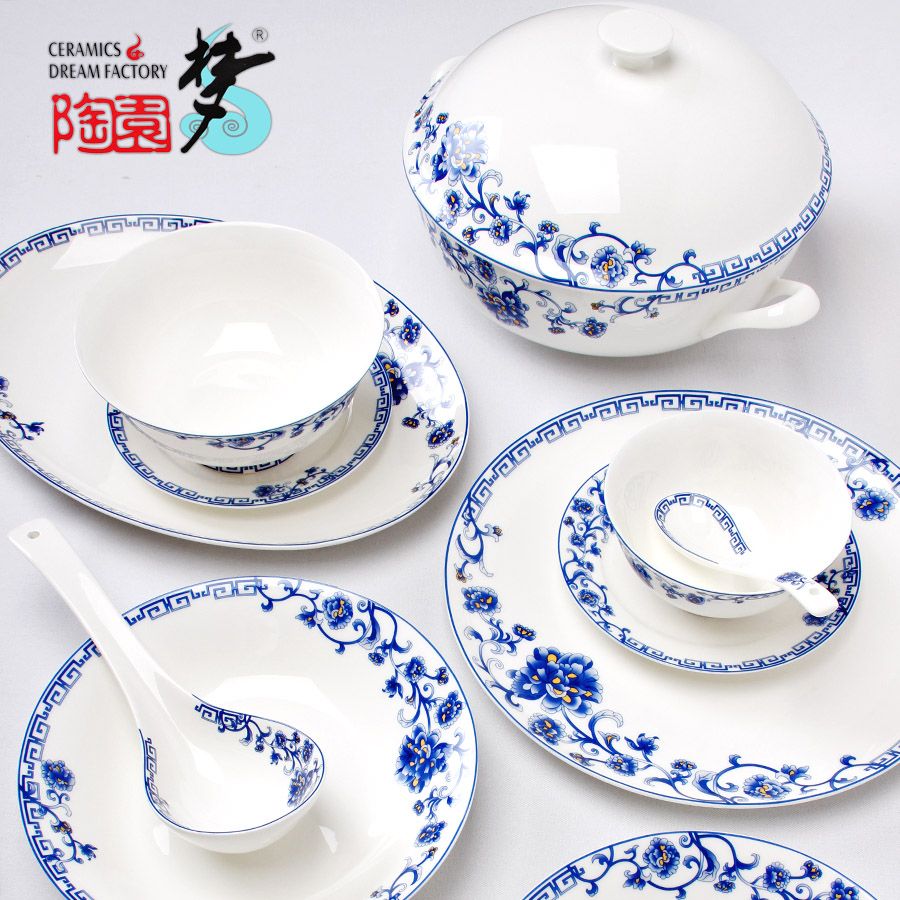 Tableware Manufacturers Uk Dinnerware Sets Blue And White Dinnerware Sets Blue And White Porcelain Tableware Set Margin Of 40 Head Bone China Korean Dishes Pot Noodle Bowl Dish Sc 1 St Dhgate Com
