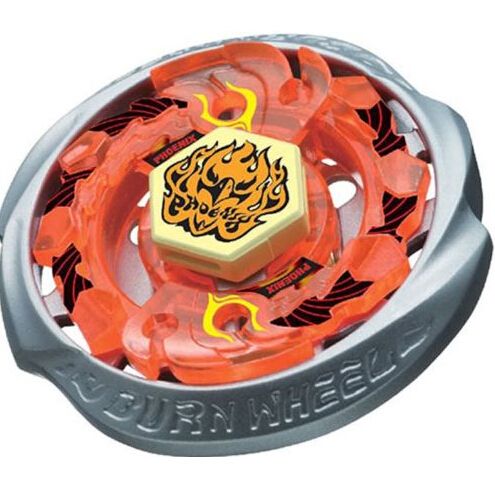 

Spinning Top METAL FUSION Burn Phoenix 135MS Metal Masters 4D Bayblade BB59 (AKA Fireblaze Pheonix) Without Launcher
