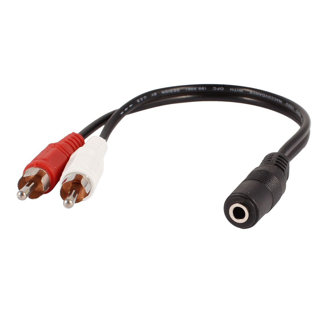 26 10 de 3,5 mm estéreo a RCA F / M Audio AV
