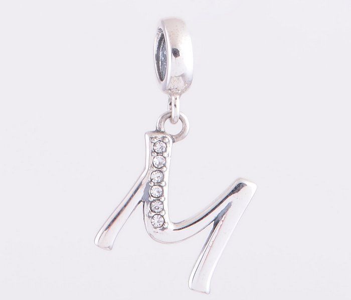 pandora m dangle charm pandora m dangle charm