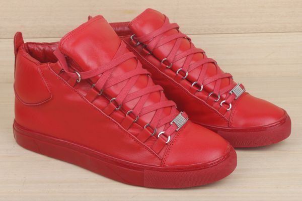 

wholesale-2015 arena men's leather sneakers luxury shoes kayne west trainers brand mens sneakers men brand fashion shoes, Black