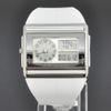 Совершенно новый Ohsen White Analogy Digital Quartz Day Date Женская резиновая группа Sport Watch W016W1866554