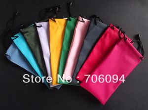 Óculos de sol coloridos bolsa de óculos de sol Waterproof Bag saco estrutura espetáculo móvel do relógio saco do bolso de jóias frete grátis