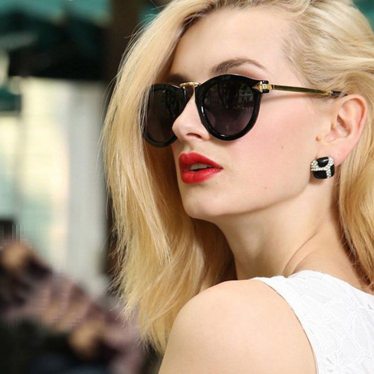 WholesaleFashion Women Eyewear Channel Sunglasses Polarized Cat Eye