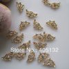 Partihandel-MD-595 3D 50PC / Bag Nail Decoration Metal Gold Deco Metal Nail Art Decoration