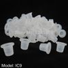 Wholesale-1000pcs 9mm White Tattoo Ink Cups Supply IC9-1000 #