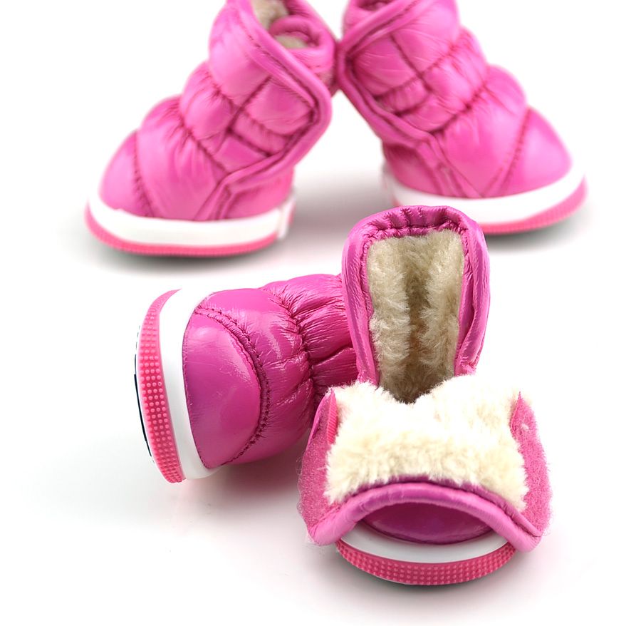 Dog Shoes Puppy Snow Boots Pet Winter Zapato Perro Antislip Chaussure