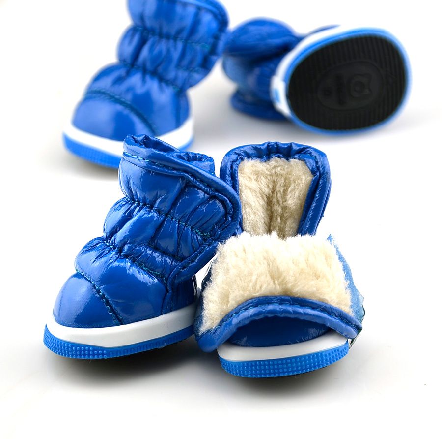 2021 Dog Shoes Puppy Snow Boots Pet Winter Zapato Perro Antislip