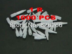 도매 영구 메이크업 일회용 팁 화이트 컬러 1R 1000pcs