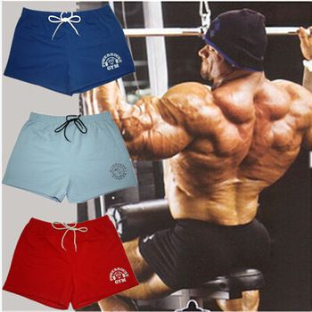 Pantaloncini sportivi da uomo casual fitness palestra uomo allenamento cotone skinny palestra boxe corsa yoga lotta bodybuilding pantaloncini per uomo