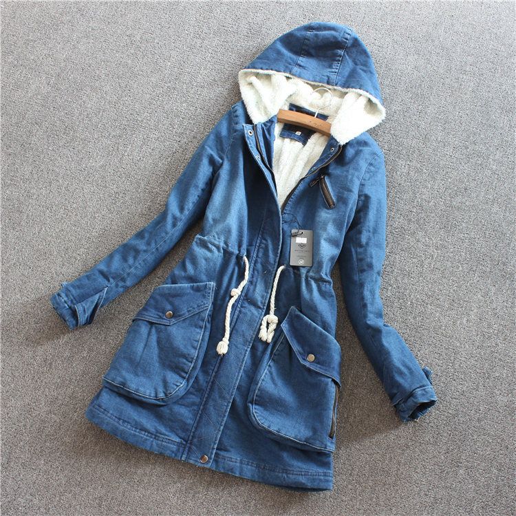 jeans winter jacket womens