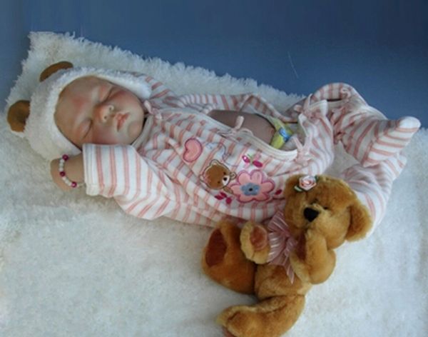 

Wholesale-2015 New commodity, 55cm silicone reborn sleep baby dolls toy for sale, birthday gift for child baby kid, girl brinquedos