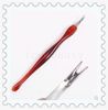 Partihandel-Partihandel 2015 Hot 10PCS Nail Art Tool Död hudgaffel Trimmer Peeling Kniv Cuticle Remover 10st / Lot