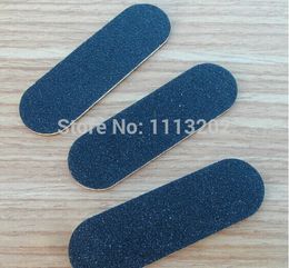 Wholesale-New Arrival 6 cm mini nail file,wood file,Black sand paper file,Match with a piece of box(Free shipping)