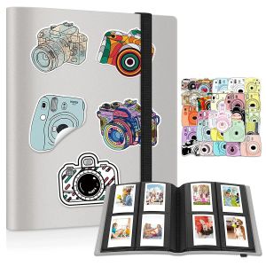 Albums Mini album photo 160 pochettes pour mini appareil photo Fujifilm Instax, Polaroid Snap, appareils photo instantanés SocialMatic, imprimante instantanée Zip
