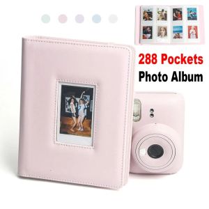 Albums 288 Pockets Foto Album Instant Camera 3 inch Foto opslag Case Stamp Ticket Card Organizer voor Fujifilm Instax Mini 12/11/9