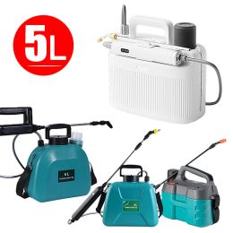 Álbumes 5L Pulverizador eléctrico Gardador de jardín Smart Agricultural Desinfección Dispensador de pesticidas Riñador de plantación de flores de plantación de flores Hine