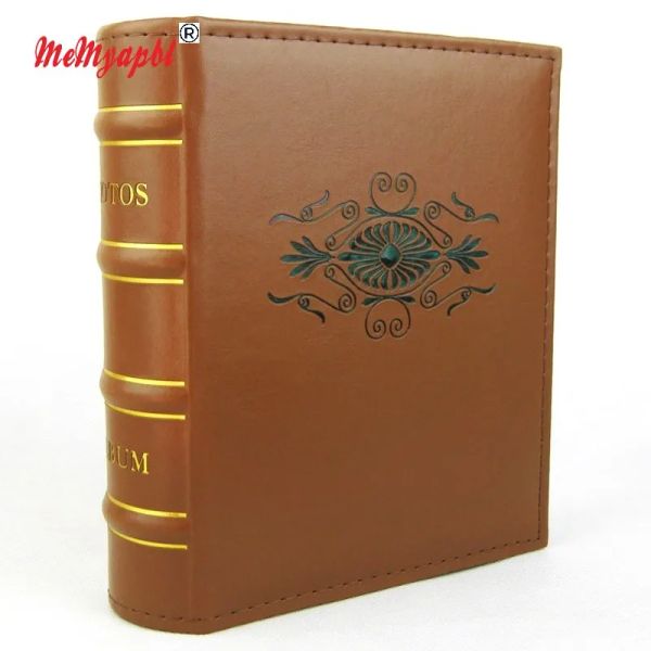 Albums 7inches 5r Photo Album Imitation Leather Pu Cover photo Album Welding Gift Tour Autograph Book Christmas Day Gift 5 